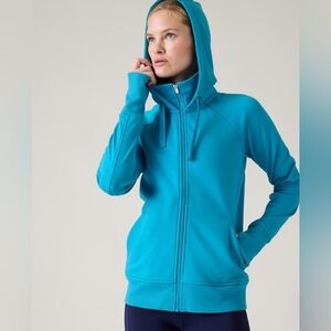 Athleta Triumph Zip Up Hoodie With Pockets Excellent Condition